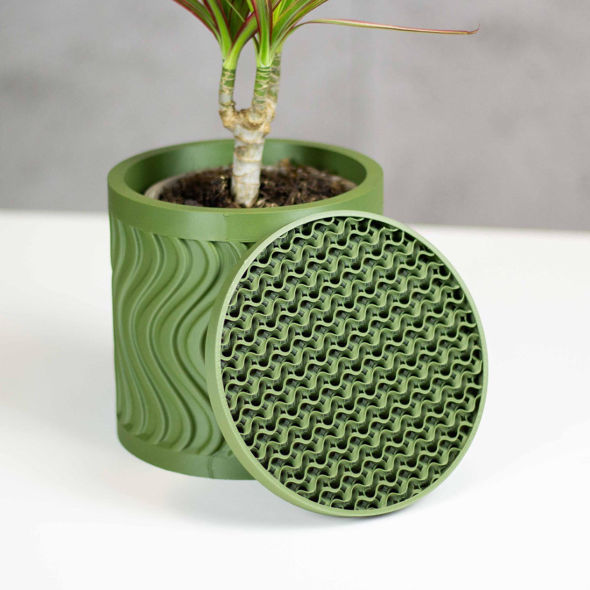 Humidity Plant Tray | Water Tray Saucer for Indoor Plants | Minimalist Plant Drip Tray | Catch Tray for Pots