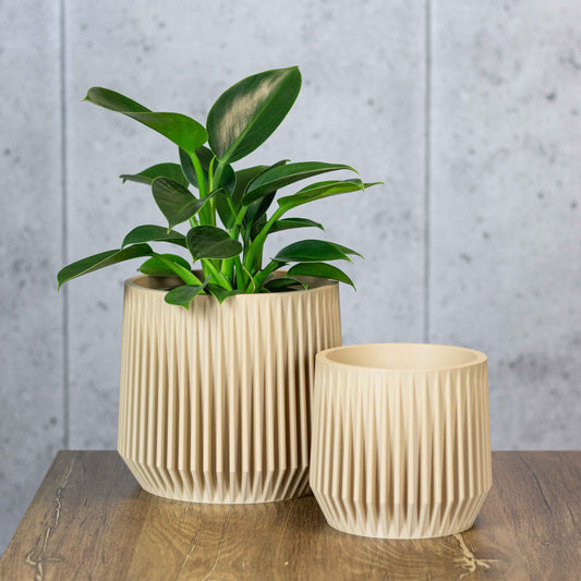 Modern Plant Pot with Drainage