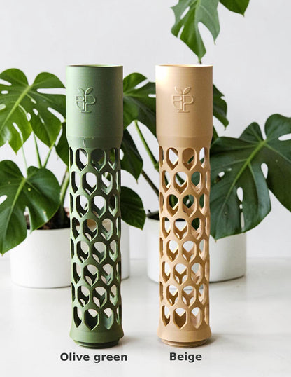 Modular Moss Pole with integrated planter